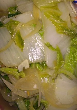 Foto resep Cah sawi putih simple