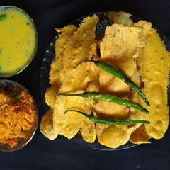 Gujarati Fafda A picture of Gujarati Fafda.