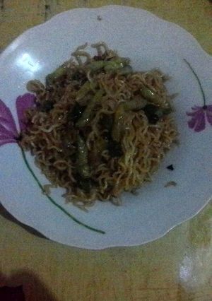 Foto resep Mie ungker lombok ijo