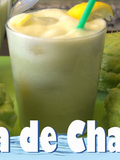 Una foto de Agua de Chayote