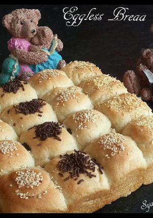 Foto resep Eggless Bread Roti sobek tanpa Telur #BeraniBaking