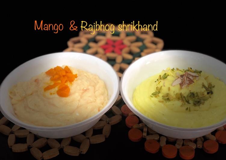 Easiest Way to Prepare Perfect Rajbhog and Mango shrikhand