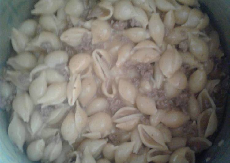 Step-by-Step Guide to Prepare Homemade Home made cheeseburger macaroni hamburger helper