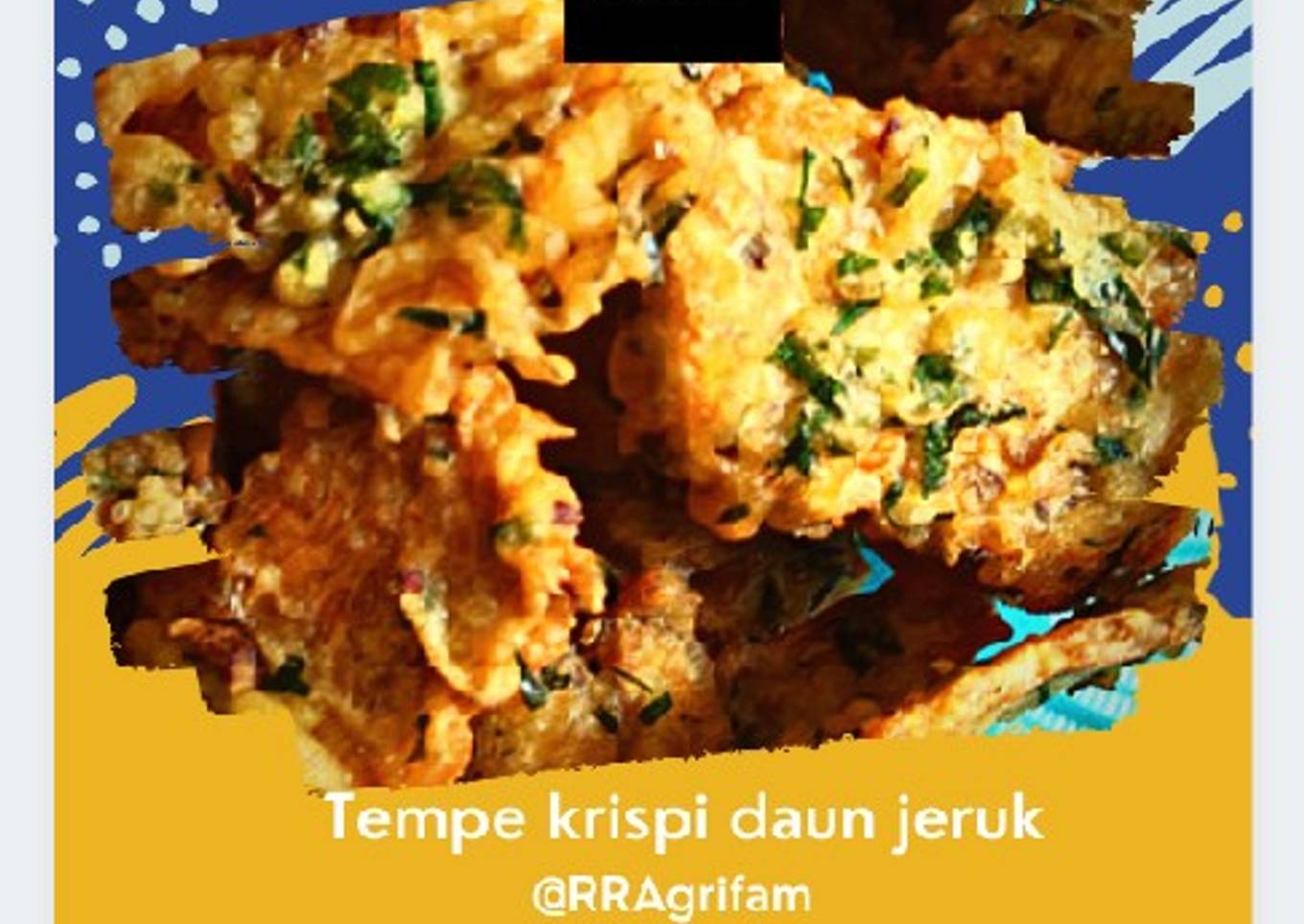 Tempe Krispi Daun Jeruk