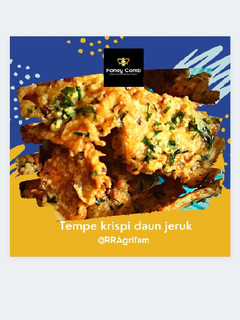 Foto resep Tempe Krispi Daun Jeruk