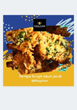 Foto resep Tempe Krispi Daun Jeruk