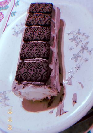 Una foto de Pionono de chocolate