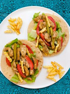 عکسی از دستور 🇱🇧 شاورما مرغ لبنانی ۲ (Chicken Shawarma)
