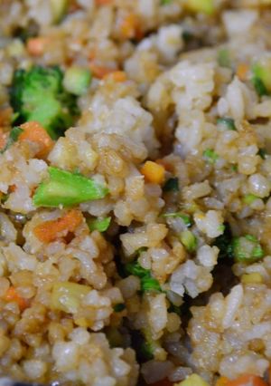 Una foto de Arroz con Verduras