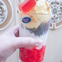 A picture of Mangoes Falooda 😋😋.