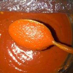 A picture of Homemade Tomato paste.
