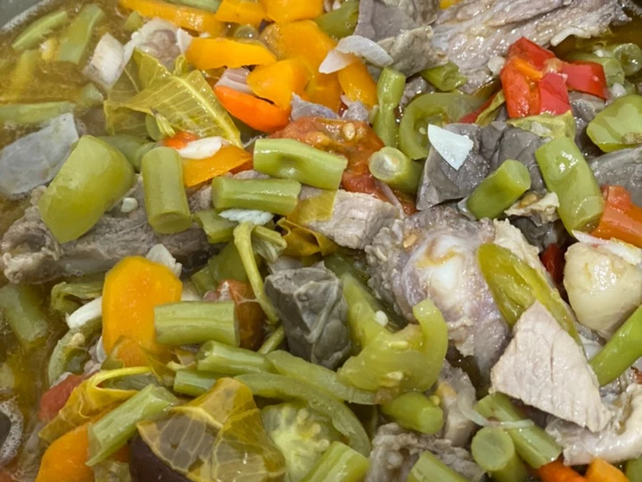 Langkah Gampang Membuat Resep Asem2 daging sapi daun kedondong Anti Ribet, Lezat