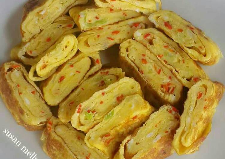 Bumbu Egg roll (telur gulung) | Cara Buat Egg roll (telur gulung) Yang Enak dan Simpel