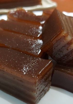 Foto resep Kue Lapis kanji coklat