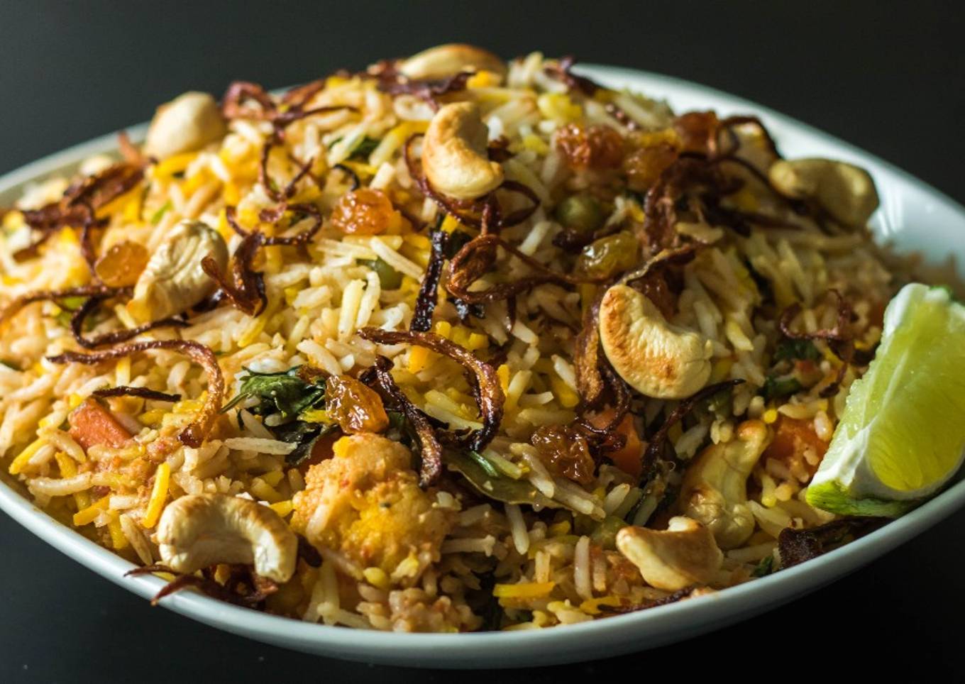 Mughlai Vegetable Biriyani