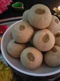 KANIK LADOO (SAAKHARECHE LAADOO/WHOLE WHEAT FLOUR LAADOO)