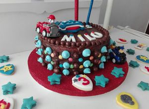 Una foto de Torta cumpleaños 3 de Milo