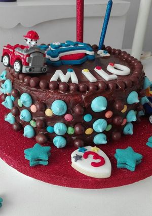 Una foto de Torta cumpleaños 3 de Milo
