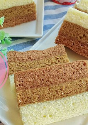 Foto resep Bolu Kukus Tiramisu #PR_RecookAnekaBolkus