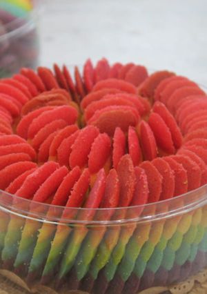 Foto resep Lidah Kucing Rainbow