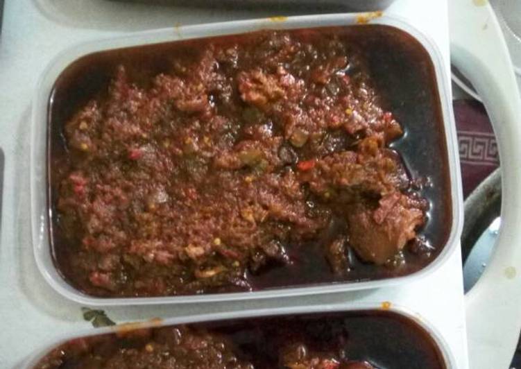 Ofada stew