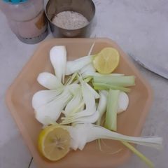 Green onion salad A picture of Green onion salad.