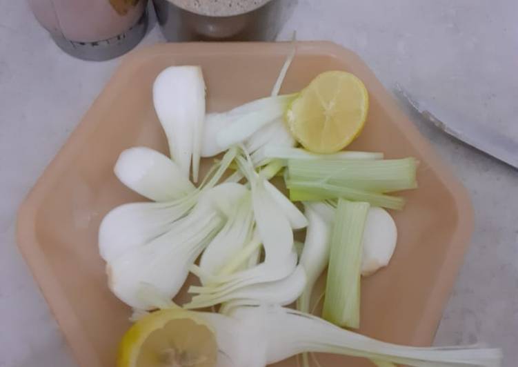 Recipe of Quick Green onion salad