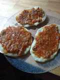 Mini pizzas en sartén sin gluten