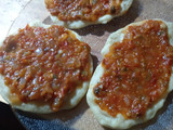Mini pizzas en sartén sin gluten