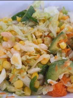Una foto de Ensalada colorida