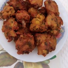 A picture of Mashed potatoes pakora.