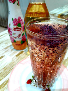 عکسی از دستور شربت بیدمشک🌸