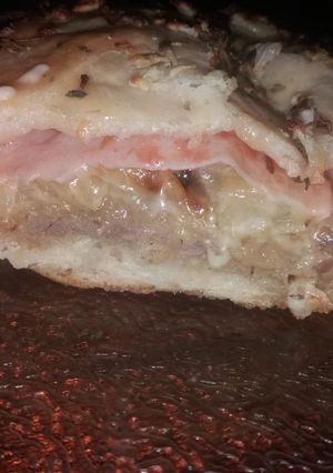Una foto de Sanguche de milanesa diferente