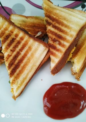 ग्रिल्ड वेज सैंडविच (Grilled Veg Sandwich recipe in Hindi) रेसिपी मुख्य फोटो
