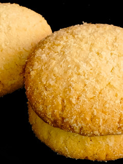 A picture of Eggless Coconut Cookies [ Bakery Style ] - Easy Recipe To Make Cookies At Home.