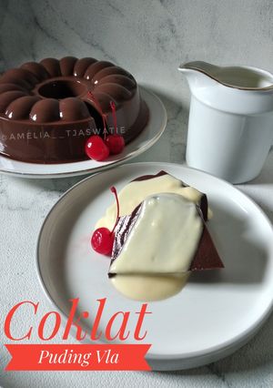 Foto resep 21. Coklat Puding Vla Vanilla