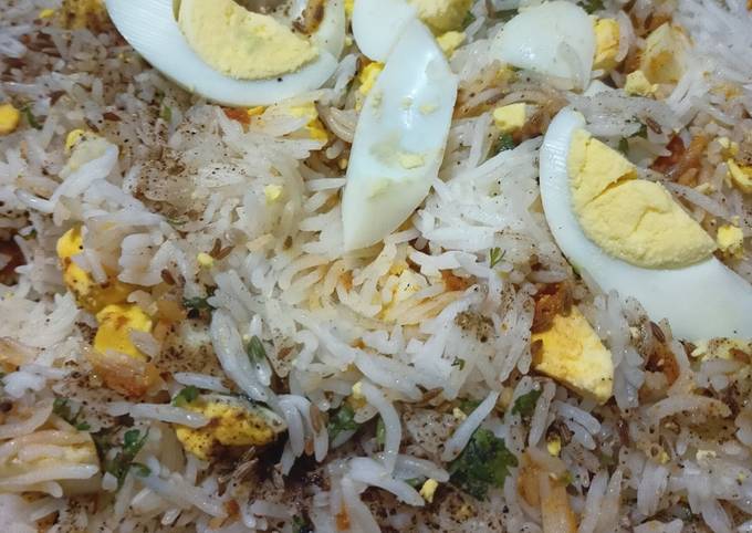 Egg biryani