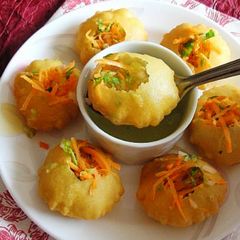 A picture of Pani Puri.