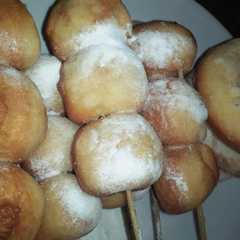 รูปของ Donat #satedonat #tanpatelur