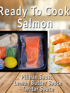 Foto resep Pan Fried Salmon with butter lemon sauce