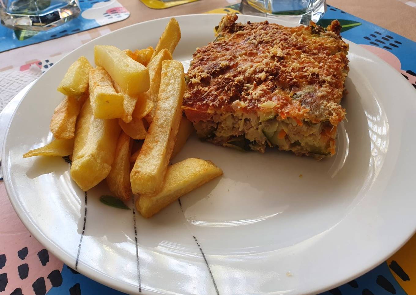 Budín de zapallo italiano