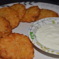 Crispy Sabudana Fritters A picture of Crispy Sabudana Fritters.
