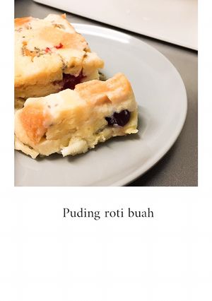 Foto resep Puding roti buah - mpasi 12m
