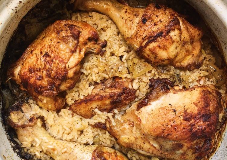 Cara Gampang Menyiapkan Chicken &amp; Rice Bake (Nasi Panggang Ayam), Lezat Sekali