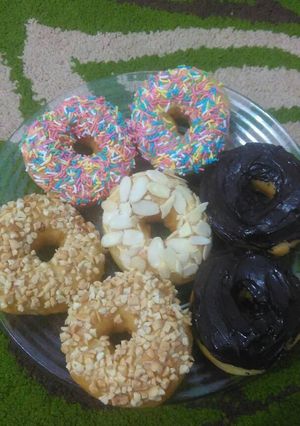 Foto resep Donat lembut tanpa banting