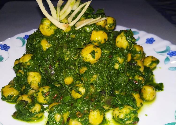 Easiest Way to Prepare Perfect Palak Chole