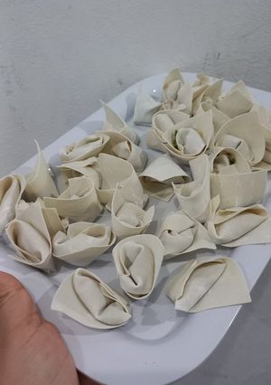 Foto resep 43. Kulit pangsit isi ayam dan udang