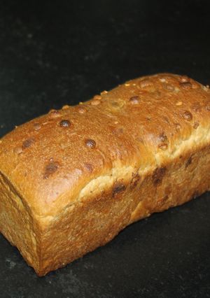 A picture of White Chocolate Bread with Walnuts.