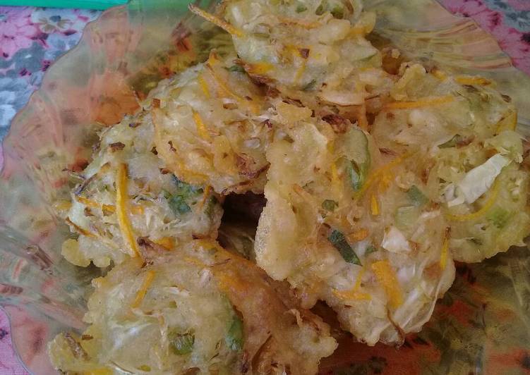 Resep Ote-ote a.k.a dadar sayur Anti Gagal