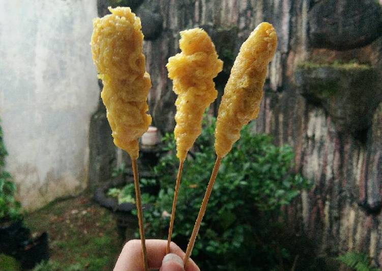 Sate Telur Gulung